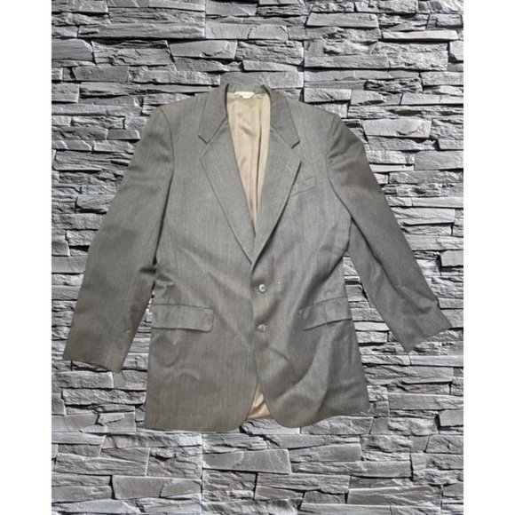 Jaeger Men's Grey Single Breasted Suit Jacket - Picture 1 of 12